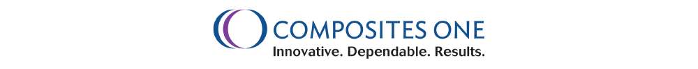 Composites One: Innovative. Dependable. Results. logo