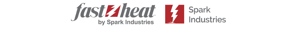  Fast Heat by Spark Industries and Spark Industries logos side-by-side