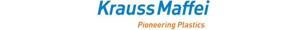 KraussMaffei: Pioneering Plastics logo