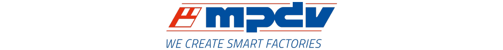 MPDV: We create smart factories logo