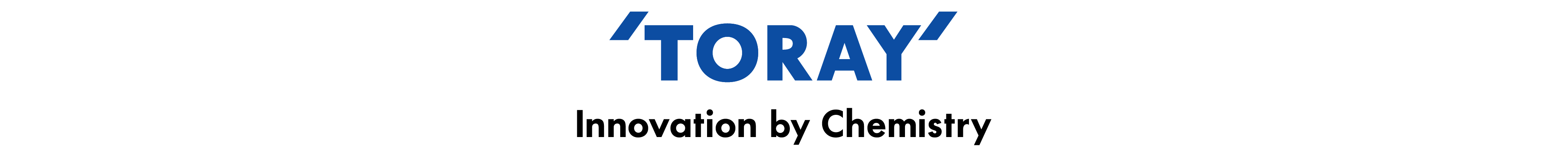 Toray: Innovation by Chemistry logo